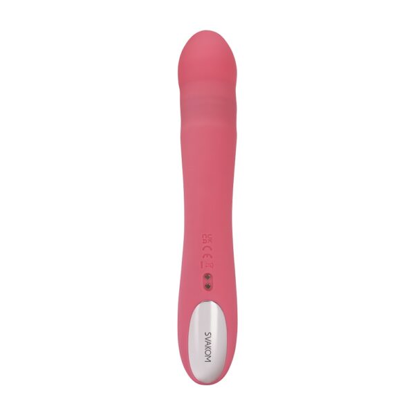 n12547-svakom-avery-thrusting-vibrator-wclitoral-stimulator-pink-4 Svakom Avery Thrusting Vibrator with Clitoral Stimulator Pink