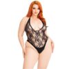 n12608-leg-avenue-floral-lace-deepv-teddy-ps-1 Leg Avenue Floral Lace Deep-V Teddy Plus Size