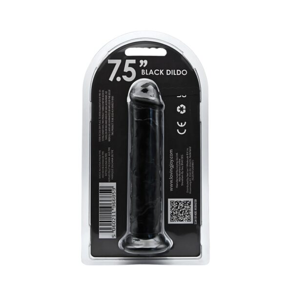 n12624-loving-joy-7-5-inch-suction-cup-dildo-black-4 Loving Joy 7.5 Inch Suction Cup Dildo Black