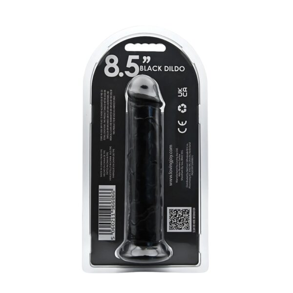 Loving Joy 8.5 Inch Suction Cup Dildo Black