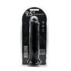 Loving Joy 9.5 Inch Suction Cup Dildo Black
