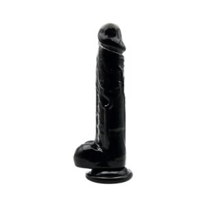 Loving Joy 7 Inch Realistic Silicone Dildo with Suction Cup and Balls Vanilla