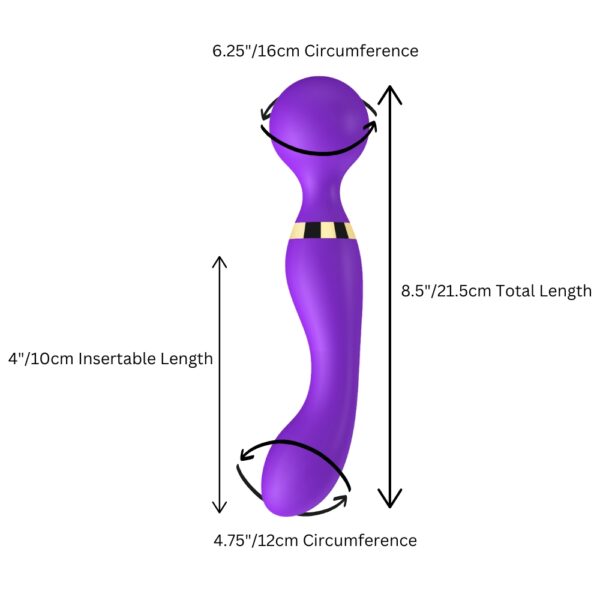 Loving Joy Dual Ended Wand Vibrator
