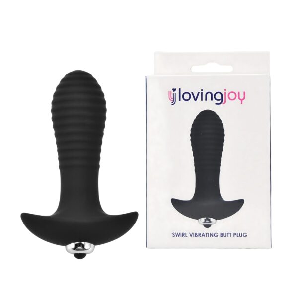 Loving Joy Swirl 7 Function Vibrating Butt Plug