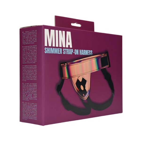 Mina Shimmer Strap-On Harness