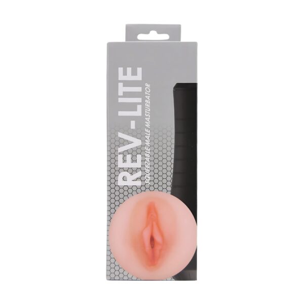 n12801-rev-lite-squeezeable-male-masturbator-pkg Rev-Lite Squeezable Male Masturbator