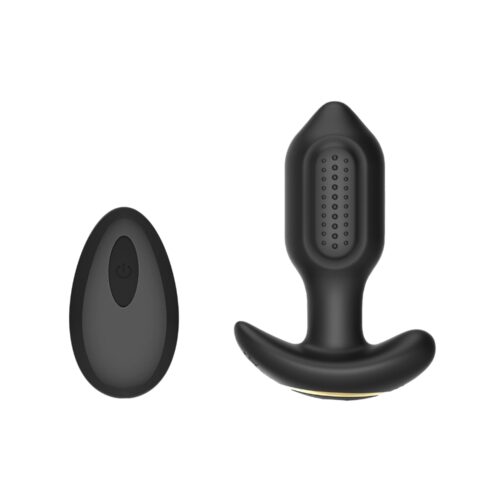 n12803-toosh-remote-controlled-silcione-vibrating-butt-plug-1 Toosh Remote Controlled Silicone Vibrating Butt Plug