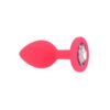 Toosh Pink Silicone Butt Plug Small