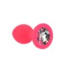 Toosh Pink Silicone Butt Plug Small