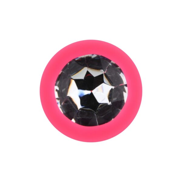 Toosh Pink Silicone Butt Plug Small