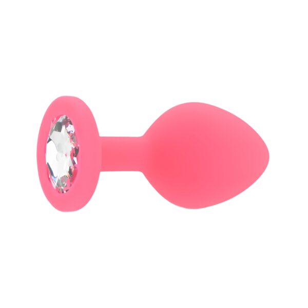 n12806-toosh-pink-silicone-butt-plug-medium-2 Toosh Pink Silicone Butt Plug Medium