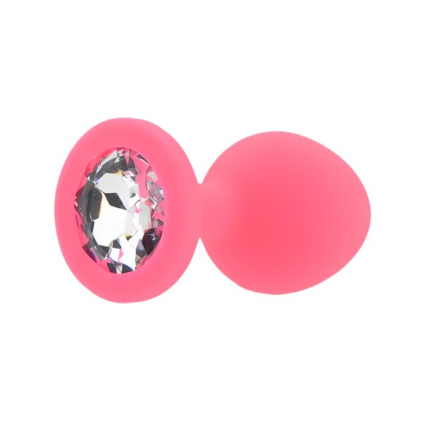 n12806-toosh-pink-silicone-butt-plug-medium-3 Toosh Pink Silicone Butt Plug Medium