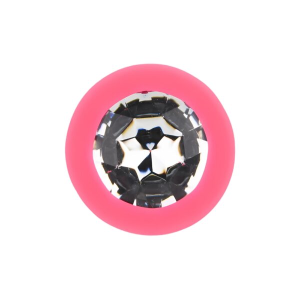 n12806-toosh-pink-silicone-butt-plug-medium-jewel Toosh Pink Silicone Butt Plug Medium
