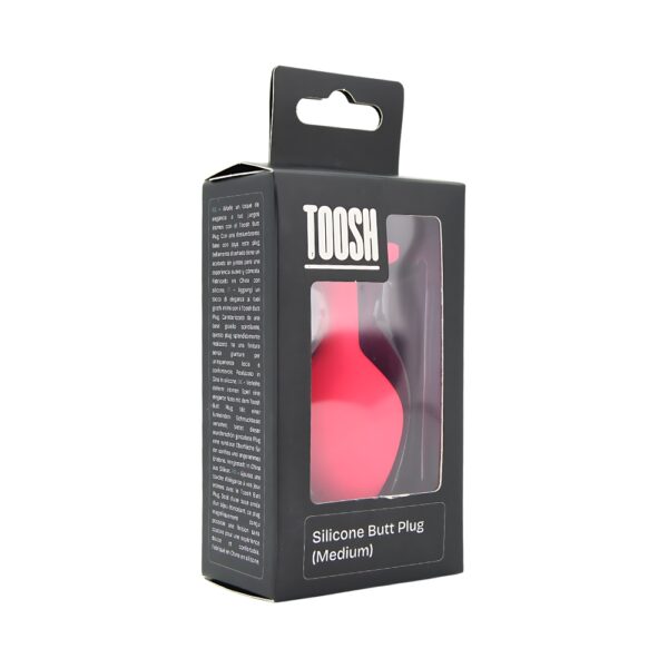n12806-toosh-pink-silicone-butt-plug-medium-pkg-1 Toosh Pink Silicone Butt Plug Medium
