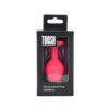 Toosh Pink Silicone Butt Plug Medium