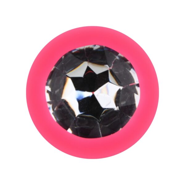 Toosh Pink Silicone Butt Plug Large