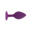 Toosh Purple Silicone Butt Plug Small