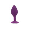 Toosh Purple Silicone Butt Plug Small
