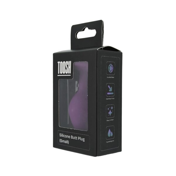 n12808-toosh-purple-silicone-butt-plug-small-pkg-2 Toosh Purple Silicone Butt Plug Small
