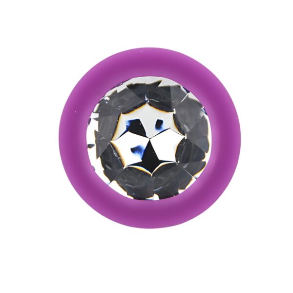 n12809-toosh-purple-silicone-butt-plug-medium-jewel Toosh Purple Silicone Butt Plug Medium
