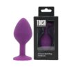 Toosh Purple Silicone Butt Plug Medium