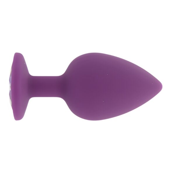 Toosh Purple Silicone Butt Plug Large