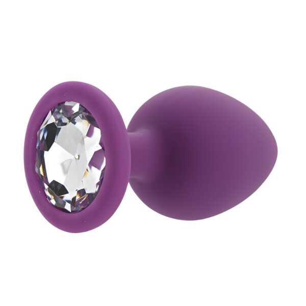 Toosh Purple Silicone Butt Plug Large