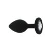 Toosh Black Silicone Butt Plug Small
