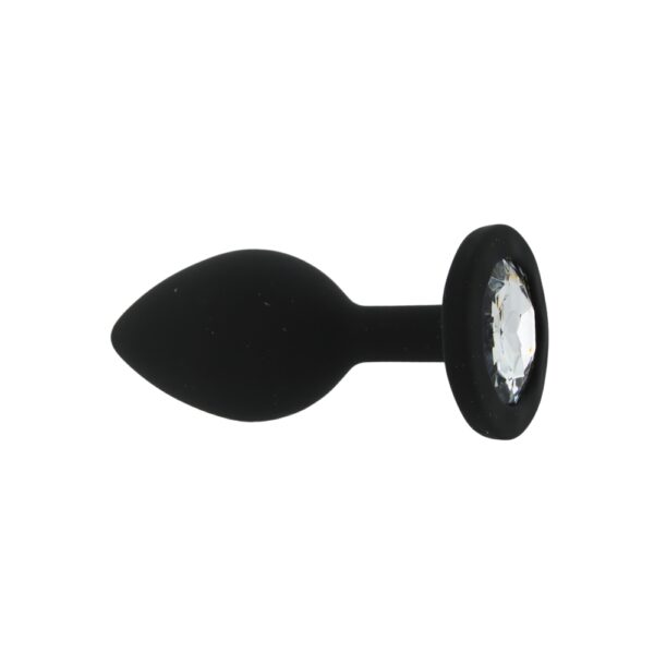 Toosh Black Silicone Butt Plug Small