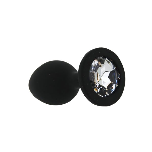 Toosh Black Silicone Butt Plug Small