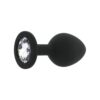 Toosh Black Silicone Butt Plug Medium