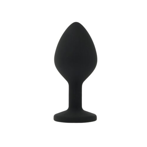 n12812-toosh-black-silicone-butt-plug-medium Toosh Black Silicone Butt Plug Medium