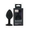 Toosh Black Silicone Butt Plug Medium