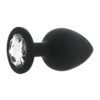 Toosh Black Silicone Butt Plug Large