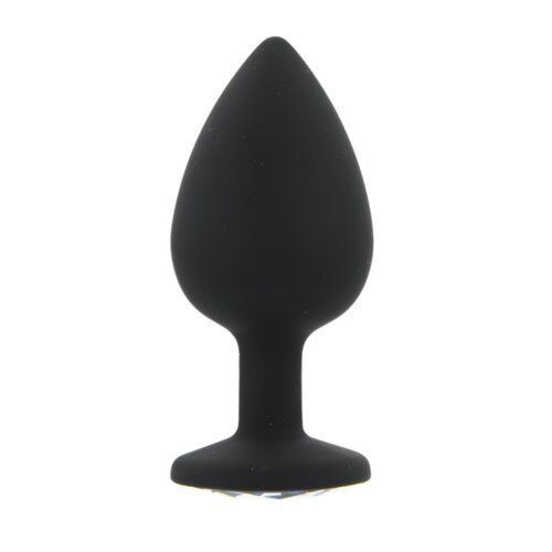 n12813-toosh-black-silicone-butt-plug-large Toosh Black Silicone Butt Plug Large