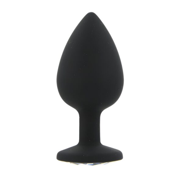 Toosh Black Silicone Butt Plug Large