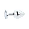 n12815-toosh-silver-metal-butt-plug-medium-clear-stone-1 Toosh Silver Metal Butt Plug Medium Clear Stone