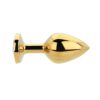 n12818-toosh-gold-metal-butt-plug-medium-clear-stone-1 Toosh Gold Metal Butt Plug Medium Clear Stone