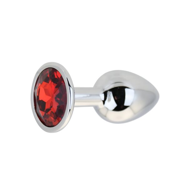 n12820-toosh-silver-metal-butt-plug-small-red-stone-both-3 Toosh Silver Metal Butt Plug Small Red Stone