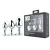 n12838-toosh-metal-butt-plug-silver-set-of-3-clear-stone-pkg-duo Toosh Metal Butt Plug Silver Set of 3 Clear Stone