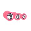 Toosh Silicone Butt Plug Pink Set of 3 Clear Stone
