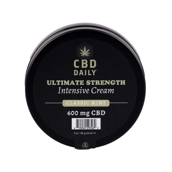 Earthly Body CBD Daily Ultimate Strength Intensive Cream Classic Mint 142g