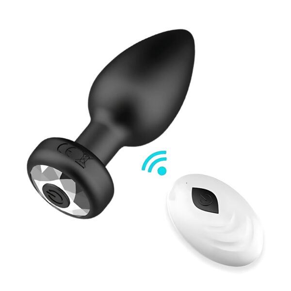 n12941-toosh-remote-controlled-silicone-vibrating-butt-plug-2 Toosh Remote Controlled Silicone Vibrating Butt Plug