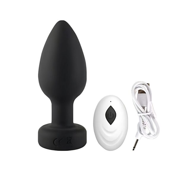n12941-toosh-remote-controlled-silicone-vibrating-butt-plug-5 Toosh Remote Controlled Silicone Vibrating Butt Plug