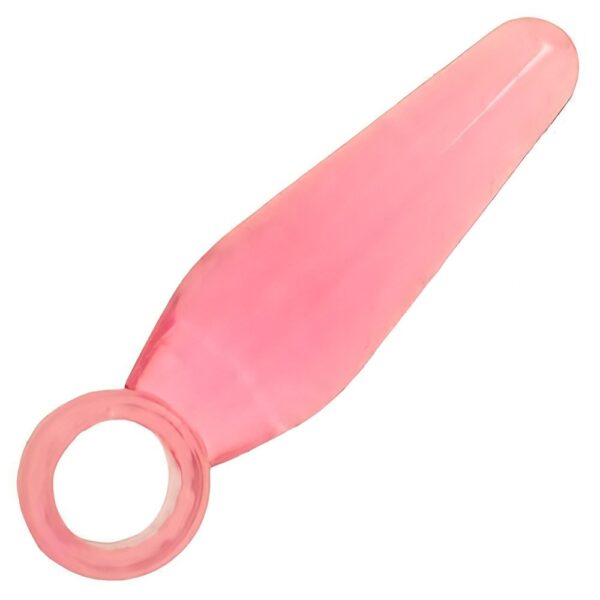 ns3442-finger-finger-fun-1-wr Loving Joy Finger Fun Small Butt Plug Pink