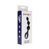 Loving Joy Triple Ripple Anal Beads-Black