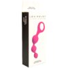 Loving Joy Triple Ripple Anal Beads-Pink
