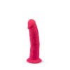 n11387-6inch-dual-density-dildo-pink-1-1 SilexD 6 inch Realistic Silicone Dual Density Dildo with Suction Cup Pink