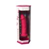 n11387-6inch-dual-density-dildo-pink-6 SilexD 6 inch Realistic Silicone Dual Density Dildo with Suction Cup Pink