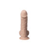 SilexD Real Skin 8 inch Silicone Dildo with Balls